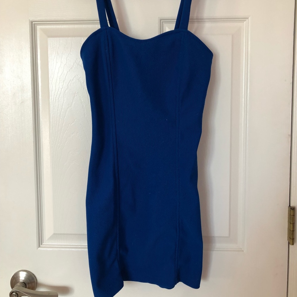 Blue Bodycon Dress